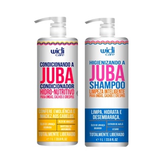 Widi Care Kit Higienizando 1L e Condicionando a Juba 1L - 2 Itens