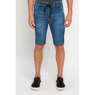 Bermuda Masculina Jeans Slim New Dance Polo Wear Jeans Escuro