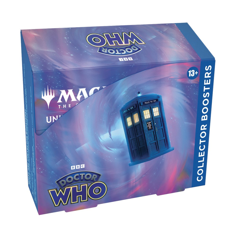 Magic The Gathering Universe Beyond Doctor Who Collector Booster Box ...