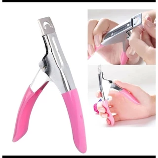 Cortador Alicate De Unhas Tips Postiça Acrigel Alongamento Profissional Original