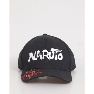 Boné Juvenil Estampa Naruto Preto
