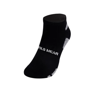 Kit 3 Meias Atoalhadas Cano Curto Polo Wear Preto