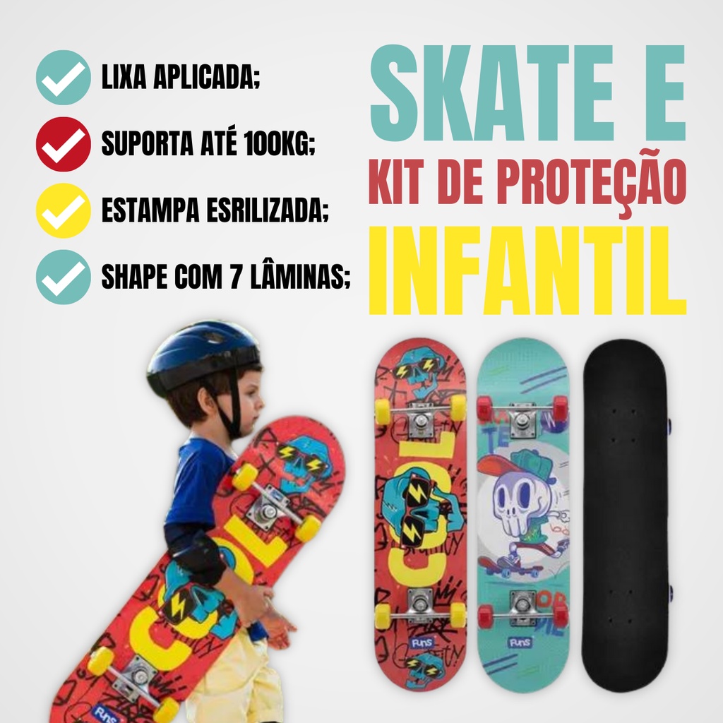 Skate Dedo Brinquedo Infantl Divertido Truck Metal Lixa Kit - Carrefour