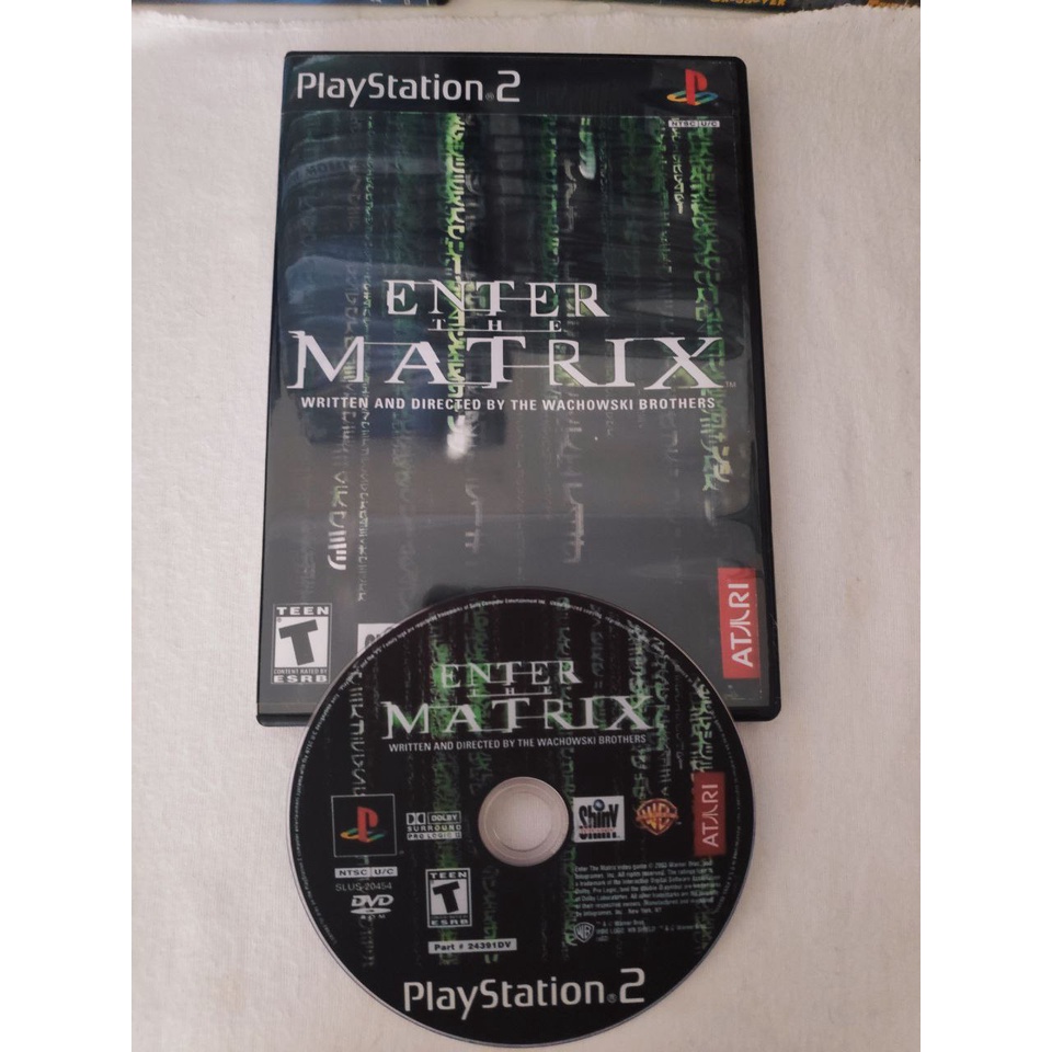 Enter the Matrix Ps2 - Jeux vidéo