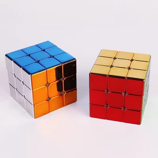 ❤ Recém-Chegados & Prontos Shenshou Metal Magnético 3x3x3 Novo Processo De Revestimento Metálico Cubo Mágico De Velocidade Profissional Quebra-Cabeça Para Crianças Presente