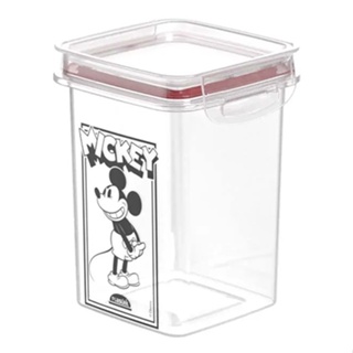 PORTA MANTIMENTOS HERMÉTIOCO TRAVA MAIS CRISTAL MICKEY MOUSE 830ML