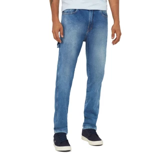 Calça Masculina Jeans First Denim Polo Wear Jeans Médio