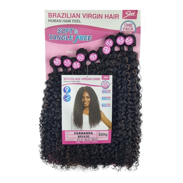 Cabelo Bio Vegetal - Sleek Brazilian Virgin Hair - Fernanda (320