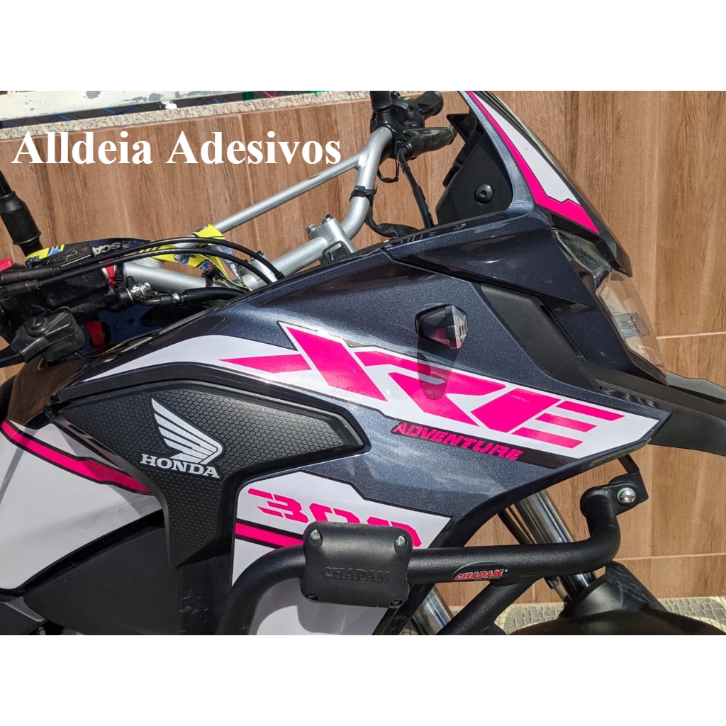 FAIXA XRE 300 RALLY 2019-2023 FAZEMOS DE CORES PERSONALIZADAS | Shopee ...