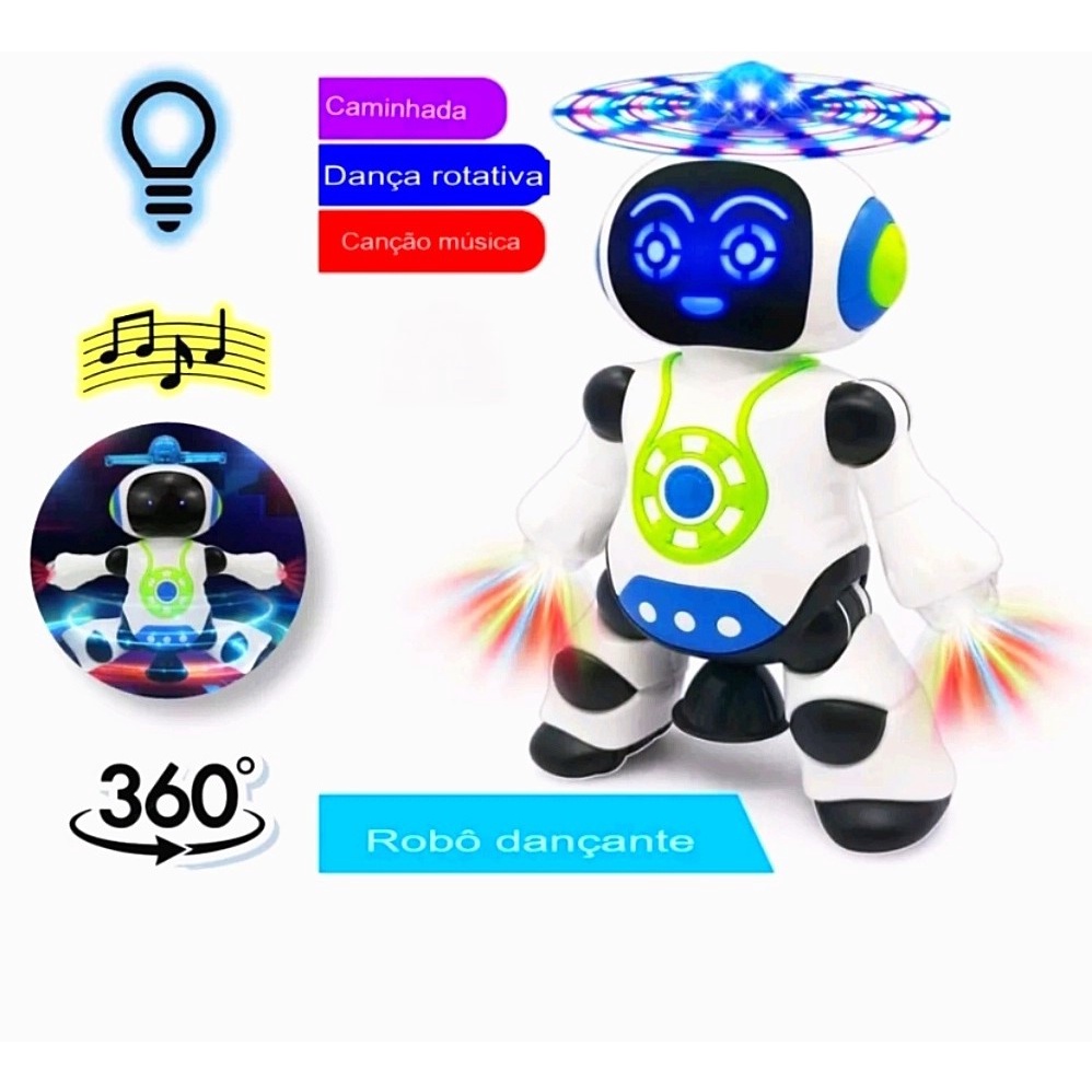 Brinquedo Volante Musical C/Som Infantil Gira 360° Educativo