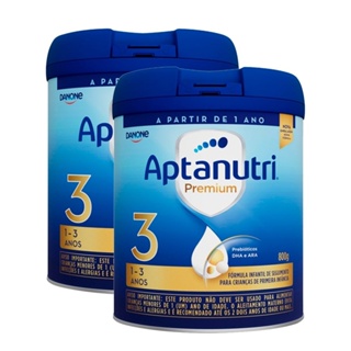 Fórmula Infantil Aptanutri 3 800g Kit com 2 Unidades