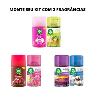Refil Bom Ar Automático c/ 2 Fragrância à Sua Escolha 250ml cada