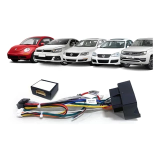Chicote Canbus Para Multimidia Univesal Linha Vw Passat Amarok Fox Jetta Fusca Tiguan