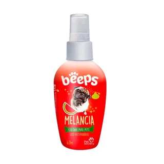 Colônia Beeps Melancia Para Cães e Gatos Pet Society 60mL