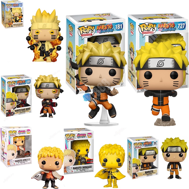 Funko POP Naruto 727 181 Itachi Tobi Ação Figura Modelo De Decoração De Sala