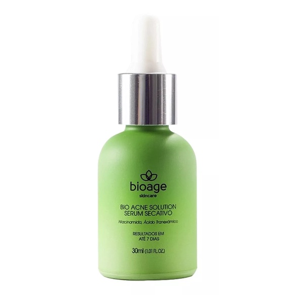 BIO ACNE SOLUTION SERUM SECATIVO - 30ML | Shopee Brasil