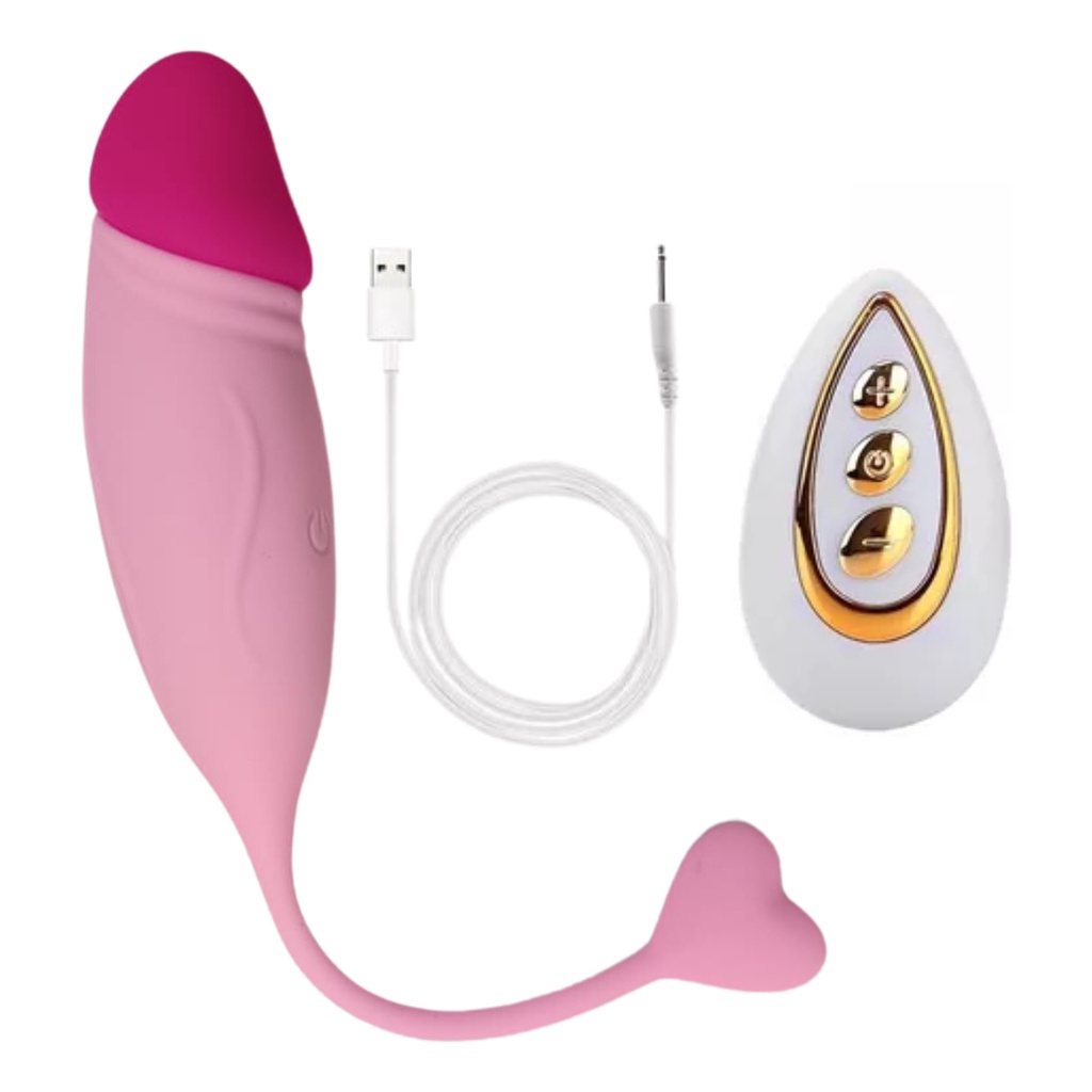 Vibrador Casal Ponto G Clitóris A Prova D'água Controle Remoto