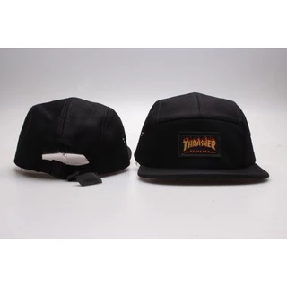 Chapéu De Moda Masculino THRASHER 5 Painéis Chapéus De Basebol Respirável Feminino casual hip hop DLA0