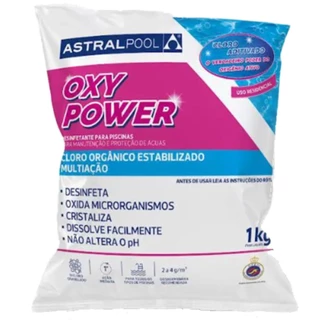 Cloro Oxypower Multiacao P/ Piscina 1KG Astralpool - Fluidra