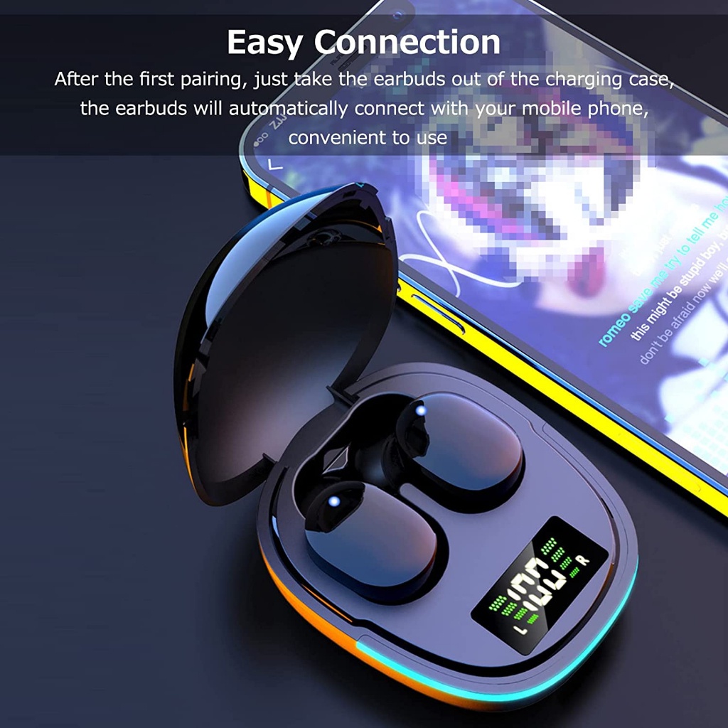 Audible Gaming G9S Bluetooth wireless con cancellazione del rumore Test dell'acqua Microfono HiFi audio stereo - TX_voghion.com