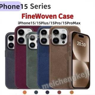2023 Nova Capa Magsafe FineWoven Para IPhone 15 Promax De Tecido Plus Com Animação Pop-ups De Adsorção Magnética