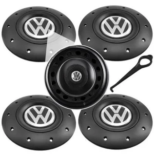 Jogo Calota Amarok 5 Furos Fox Spacefox Polo Golf Bora Vw Aro 14 e 15 em Oferta na Shopee