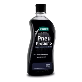 Pneu Pretinho Brilho Molhado 500ML - Vintex