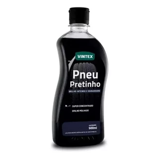 Pneu Pretinho Brilho Molhado 500ML - Vintex