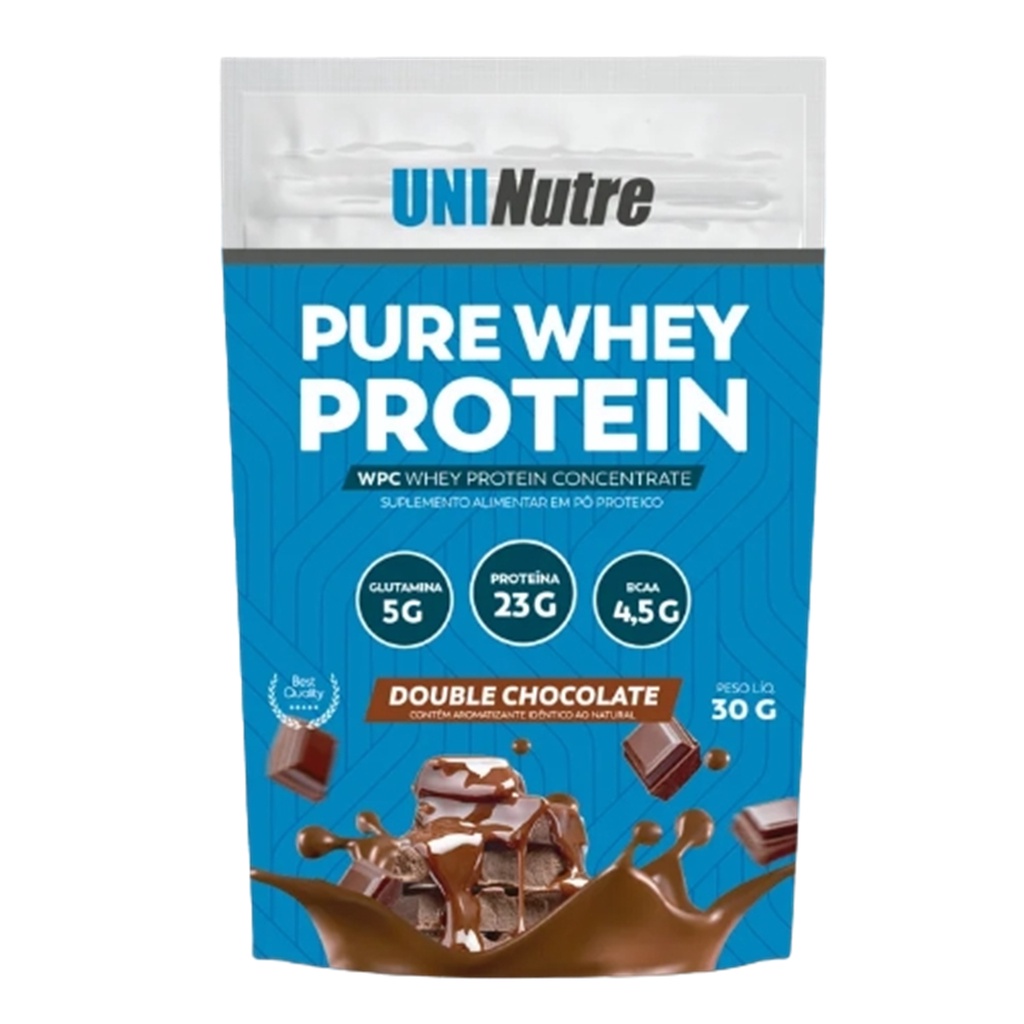 Pure Whey Protein Concentrado 450g – Sabor Chocolate