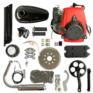Kit Completo Motor de Bicicleta Motorizada 49cc 4 Tempos
