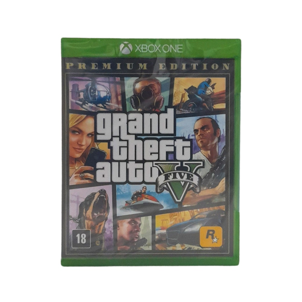 Jogo GTA 5, Grand Theft Auto V, Xbox One, Xbox Series X. Shopee Brasil
