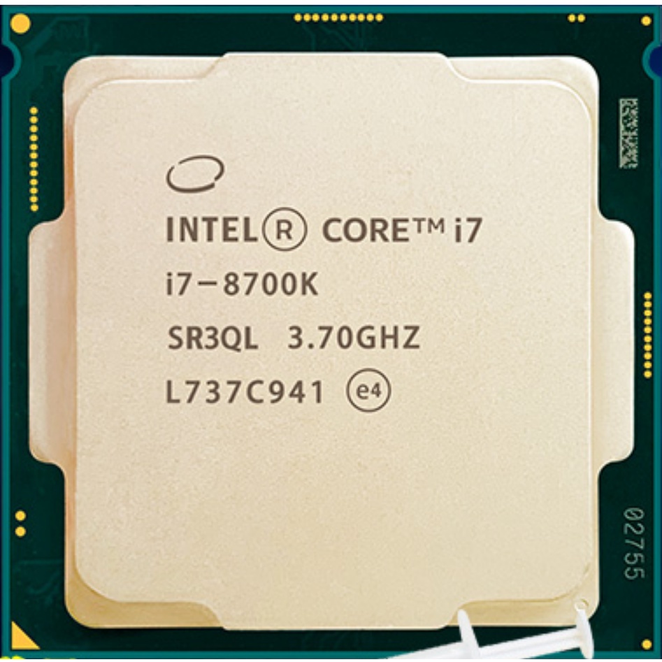 Intel/Intel I7 CPU solta i7-8700K 1151 versão oficial solta 2011 i7 ...