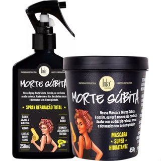 Kit Lola Cosmetics Morte Súbita Spray 250ml + máscara 450g