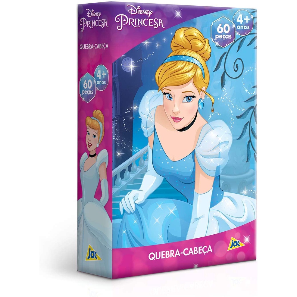 Quebra-Cabeça Princesas 100 Peças 8007 Toyster