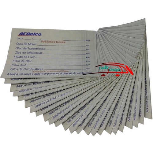 Kit 24 Adesivos De Troca Óleo Revisão Filtros Do Parabrisas