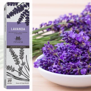 Incenso Natural Nirvana Lavanda