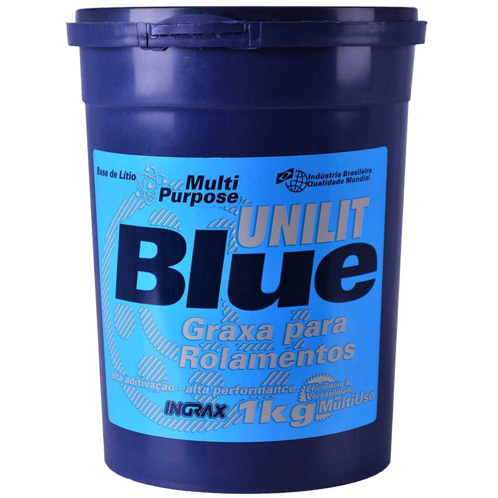 Graxa Azul Para Rolamentos Unilit Blue 2 Ingrax 1kg