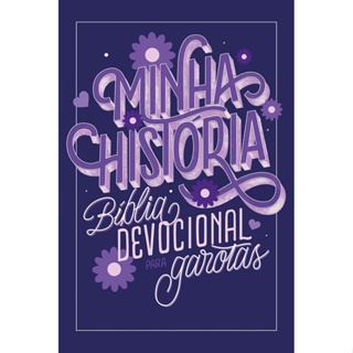 BIBLIA DEVOCIONAL PARA GAROTAS - CAPA LETTERING - MUNDO CRISTAO