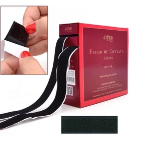 Fita Fecho De Contato Adesivo 25mm Dupla Face Autocolante 10m em Oferta na Shopee