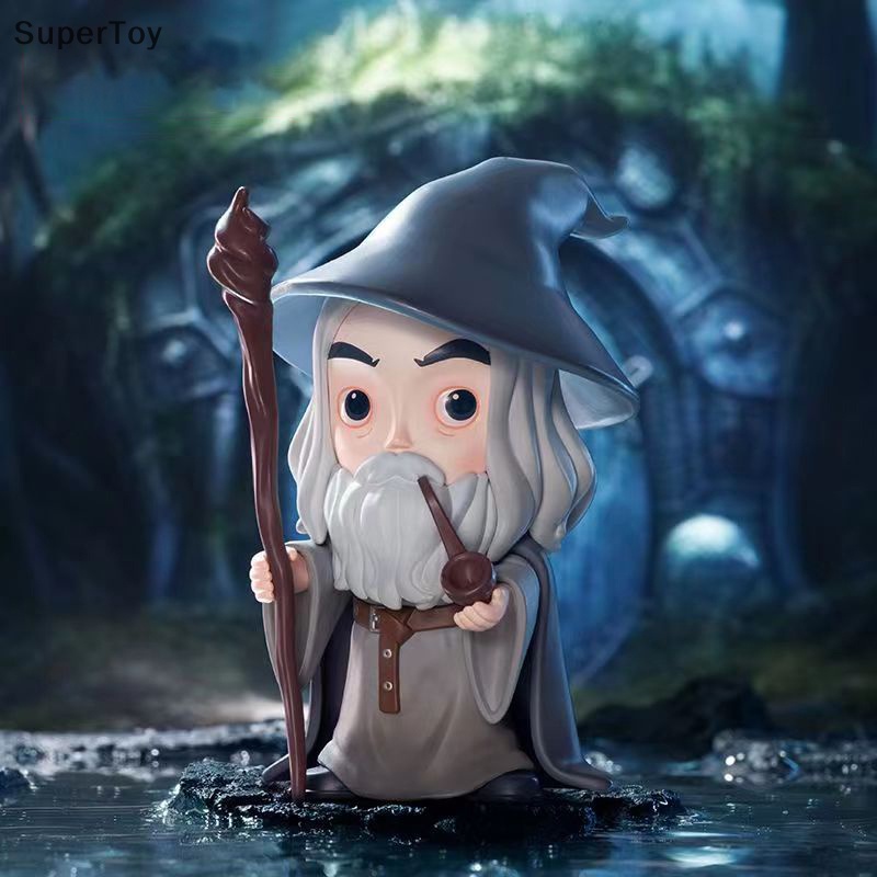 SUPERTOY POP MART O Senhor Dos Anéis Série Clássica Caixa Cega Kawaii Doll Action Figure Toys Figurine Mode HOT