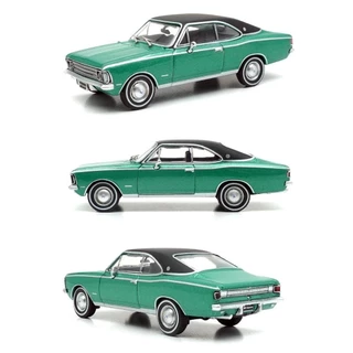 Miniatura Carro Chevrolet Opala Coupé Gran Luxo (1974) - Series 3 - 1:64 - BR Classics