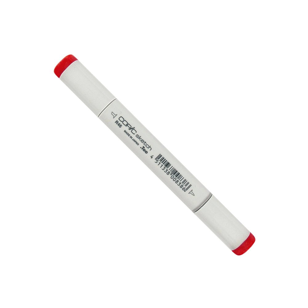 Marcador Para Desenho Copic Sketch R46 Strong Red | Shopee Brasil