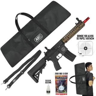 Rifle Elétrico Rossi Ar15 Neptune + Capa 80cm + Bandoleira