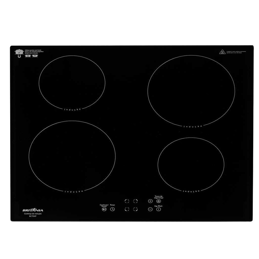 Cooktop de Indução Concept Britânia BCT04P