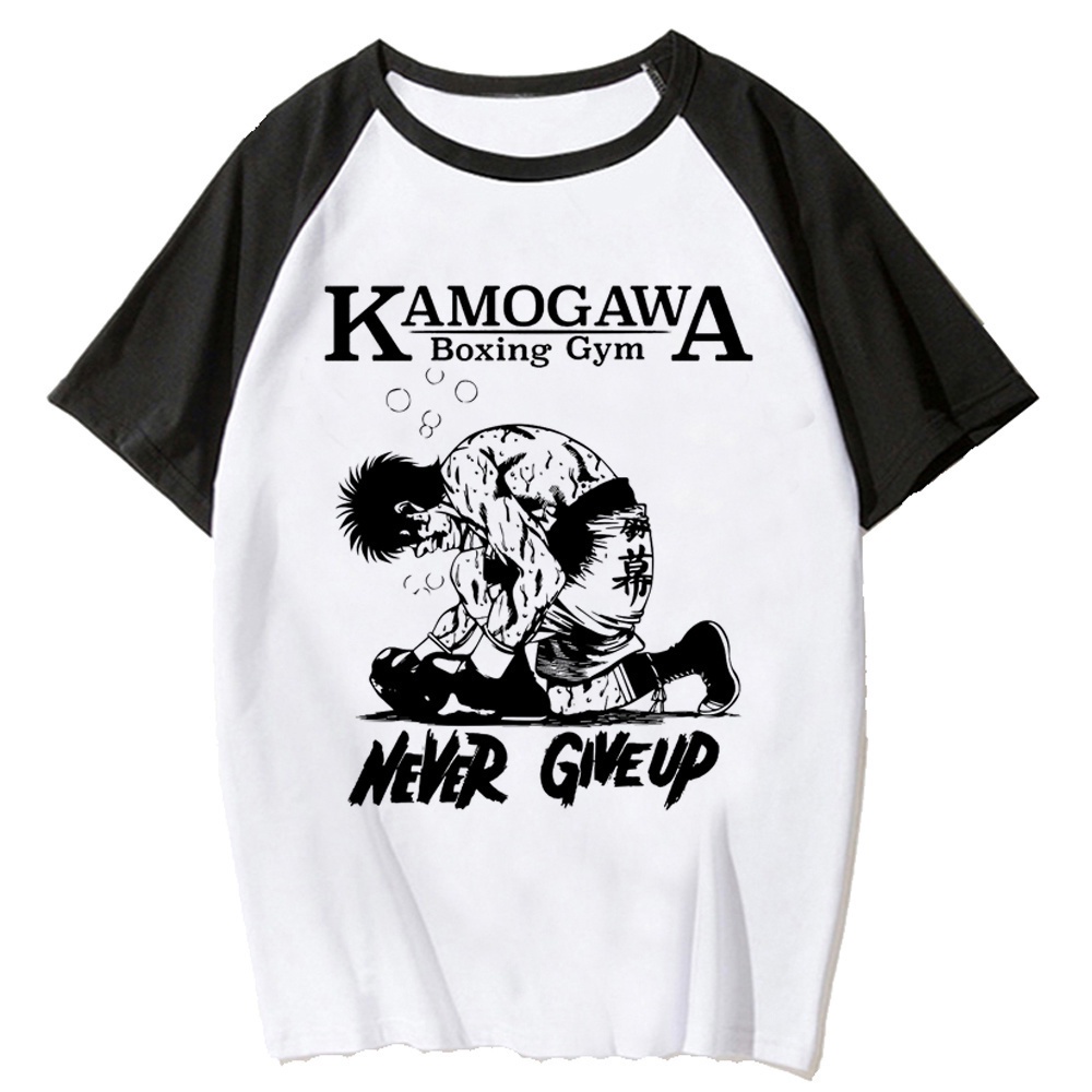 Hajime nenhuma camisa ippo makunouchi ippo t, t japonês do anime