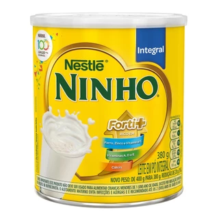 Leite Ninho Pó Integral 380g em Oferta na Shopee