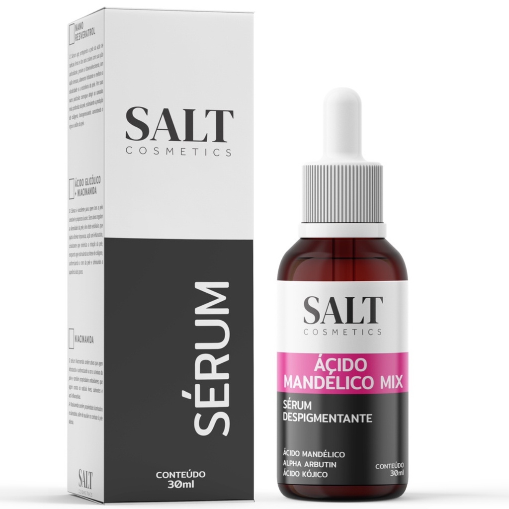 Acido Mandelico Mix + Alpha Arbutin + Acido Kojico - Salt Cosmetics ...