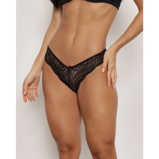 Calcinha Feminina Avulsa Fio Renda Preta