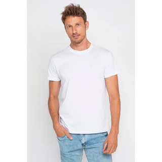 Camiseta Masculina Bordado Cinza Polo Wear Branco