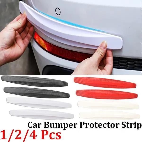 Mais Novos Acessórios Para Automóveis Tiras Protetoras De Pára-Choques Borracha Widen Canto Anti-Riscos Lâmina Protetora Contra Colisões (4/2/1pcs